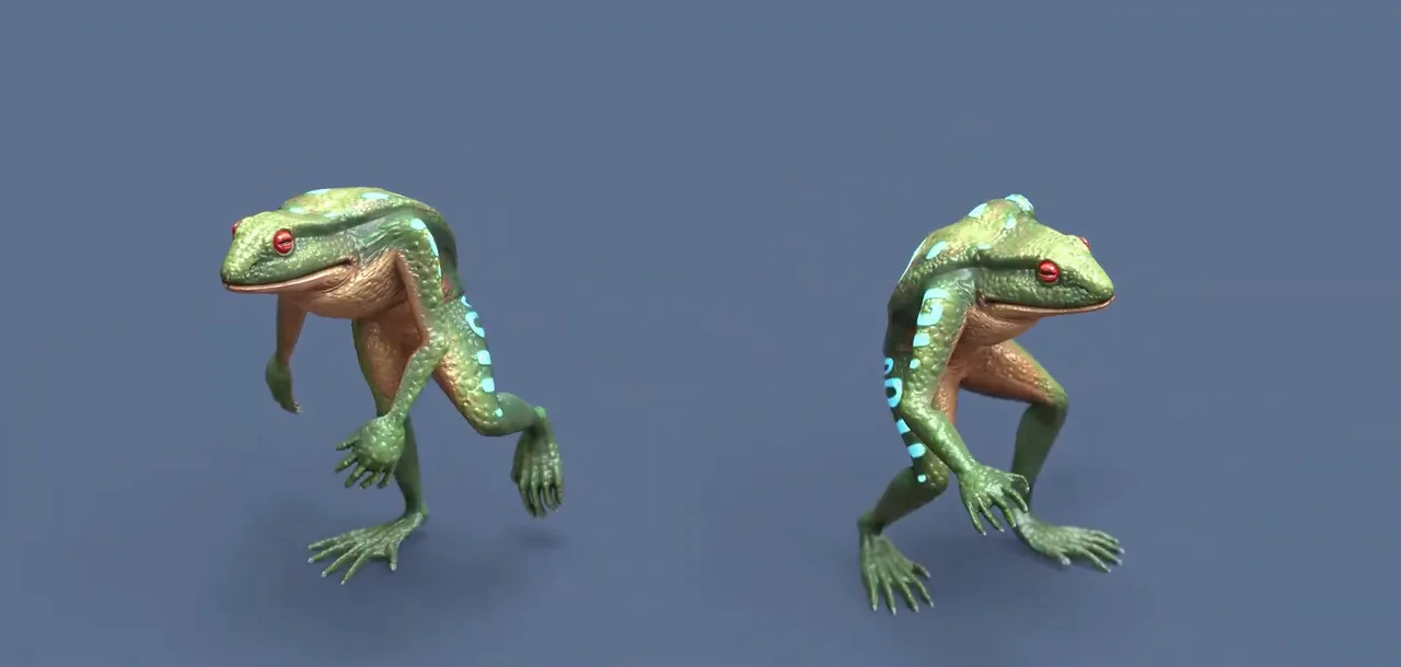 Animated creatures in motion - 3D creature animation reel by SunStrike Studios