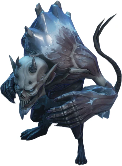 3D game art outsourcing - fantasy creature character model for video game