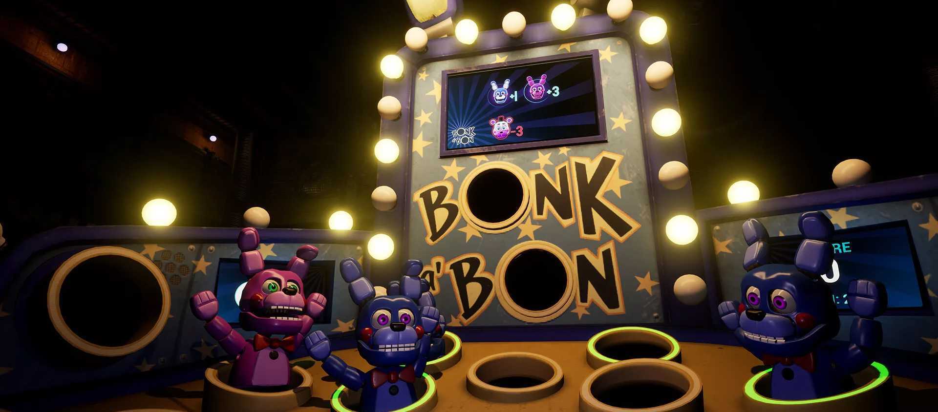 Pingle Studio portfolio — Five Nights at Freddy's animatronic stage scene, 3D game art